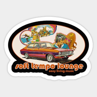 Easy living music Sticker